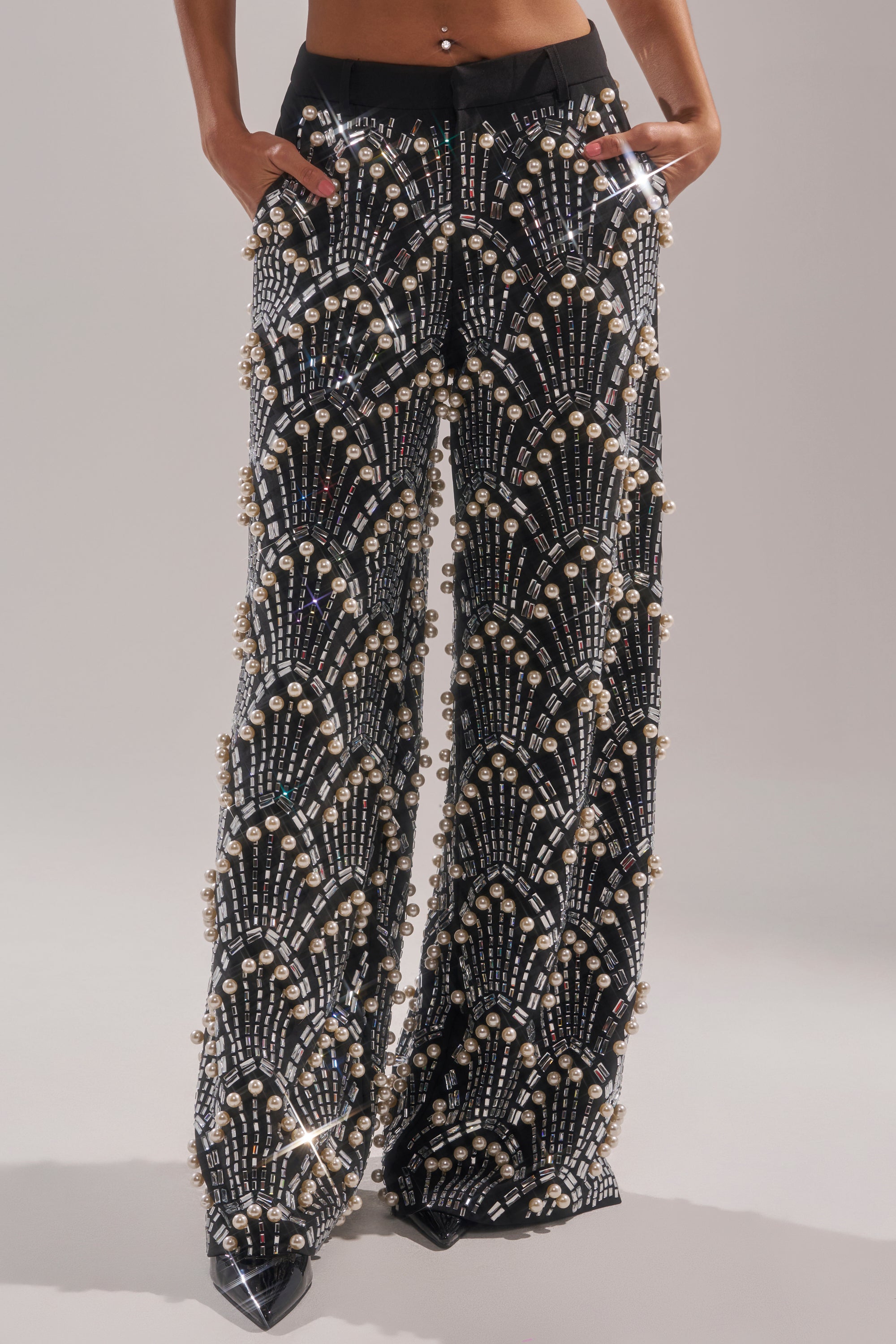 TIMES SQUARE EMBELLISHED PANT