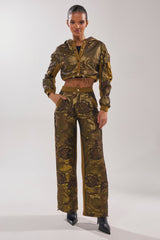 YOU KNOW IT BABY WIDE LEG JOGGER