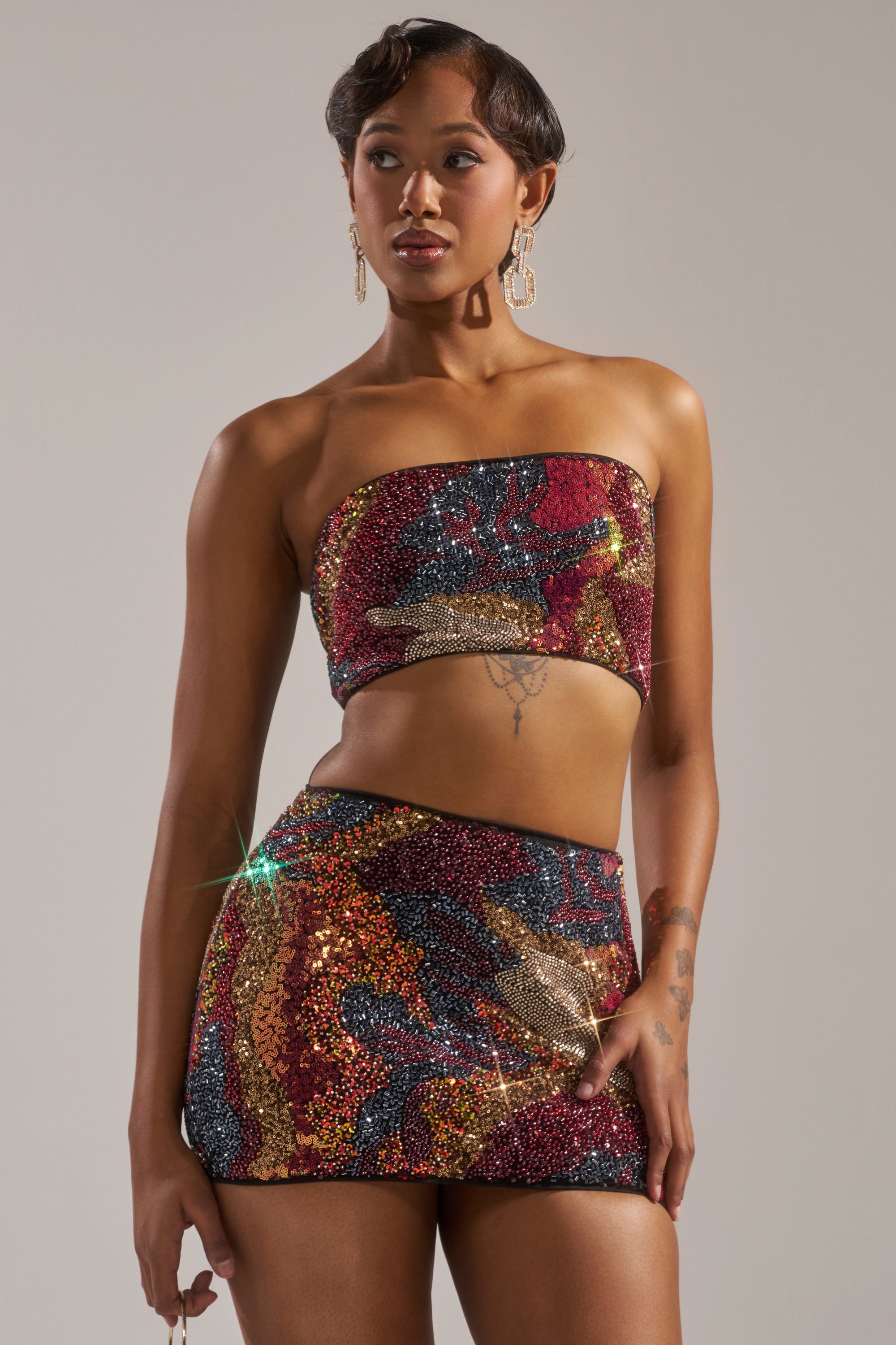 GOLDEN HOUR SEQUIN BRALETTE
