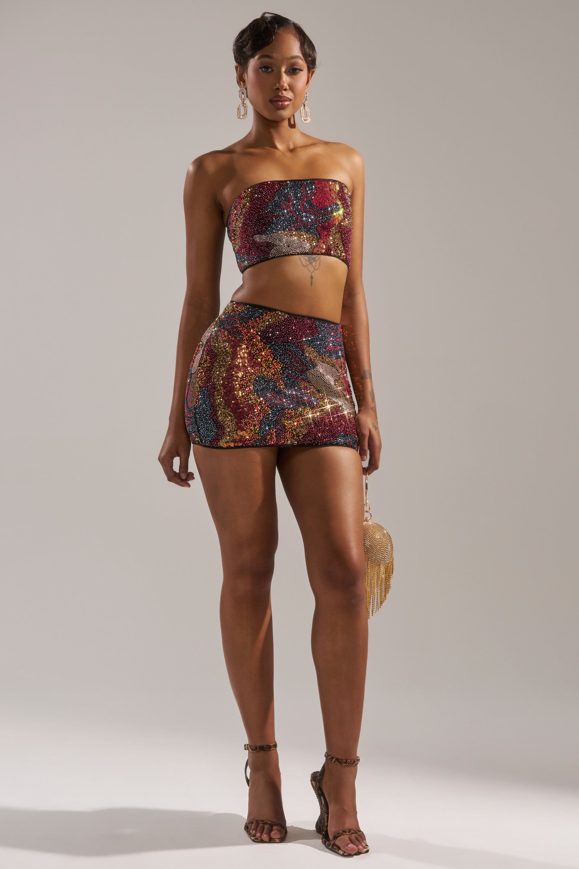 GOLDEN HOUR SEQUIN BRALETTE