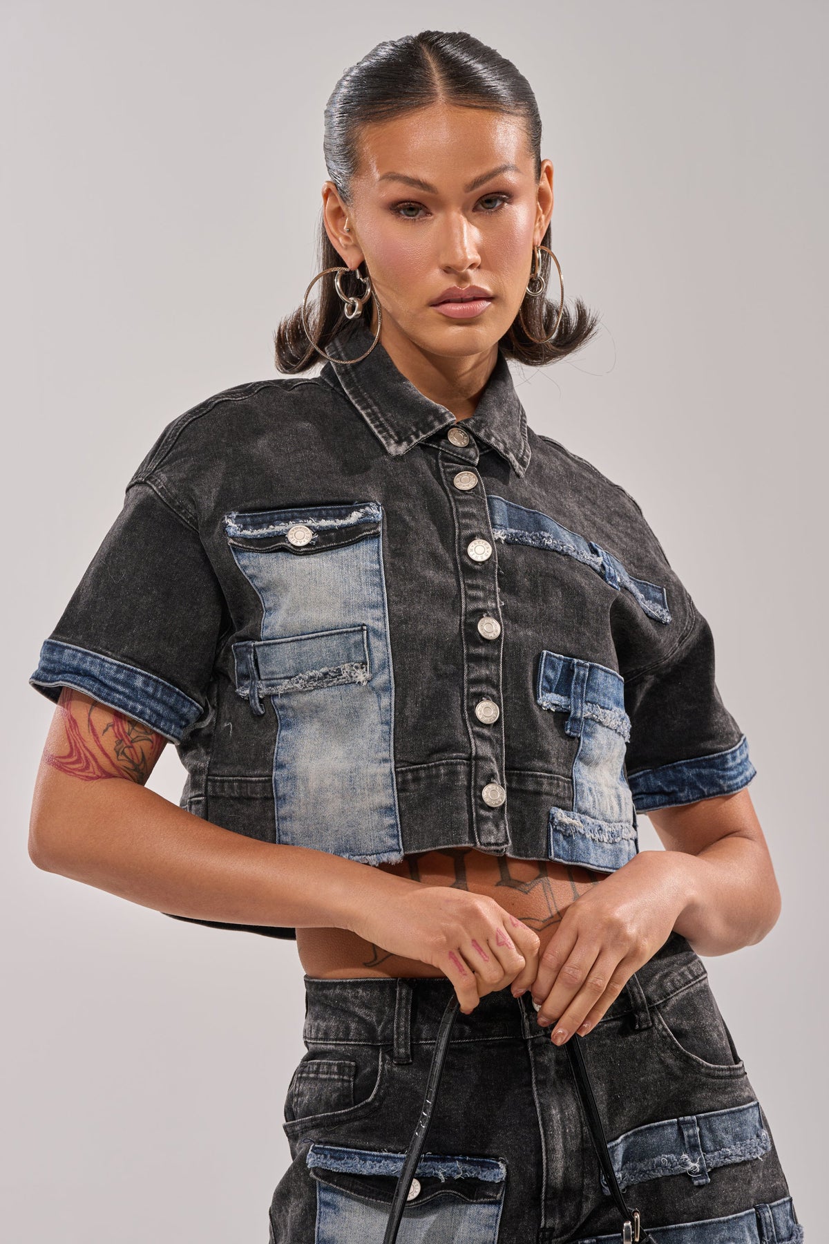 RAJ DENIM BUTTON DOWN