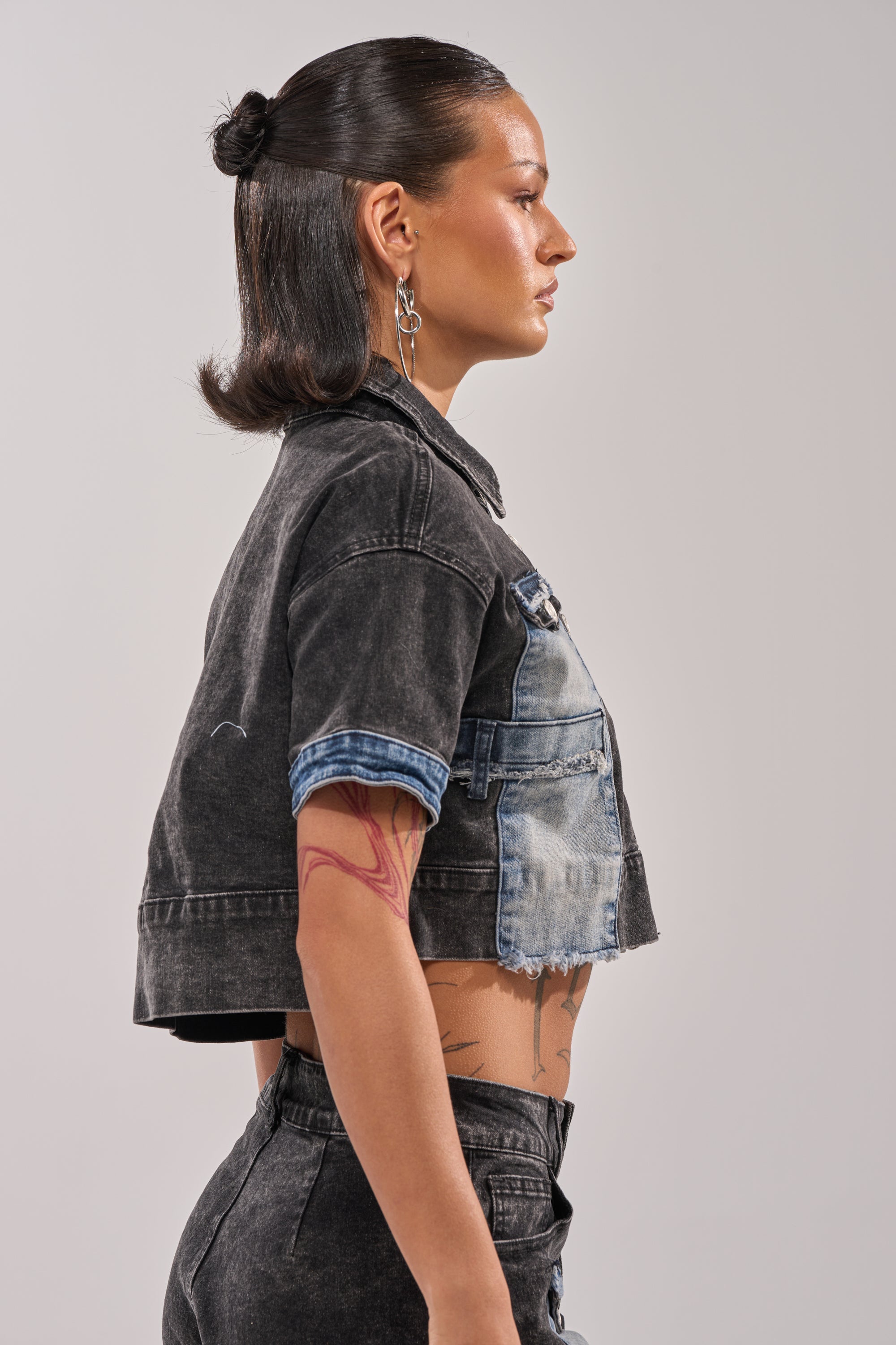 RAJ DENIM BUTTON DOWN
