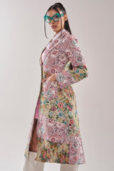 HAD ME AT HELLO PATCHWORK TRENCH