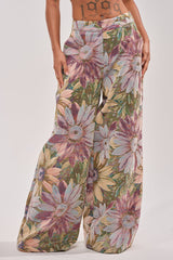 SUNFLOWER FIELDS WILD LEG PANT