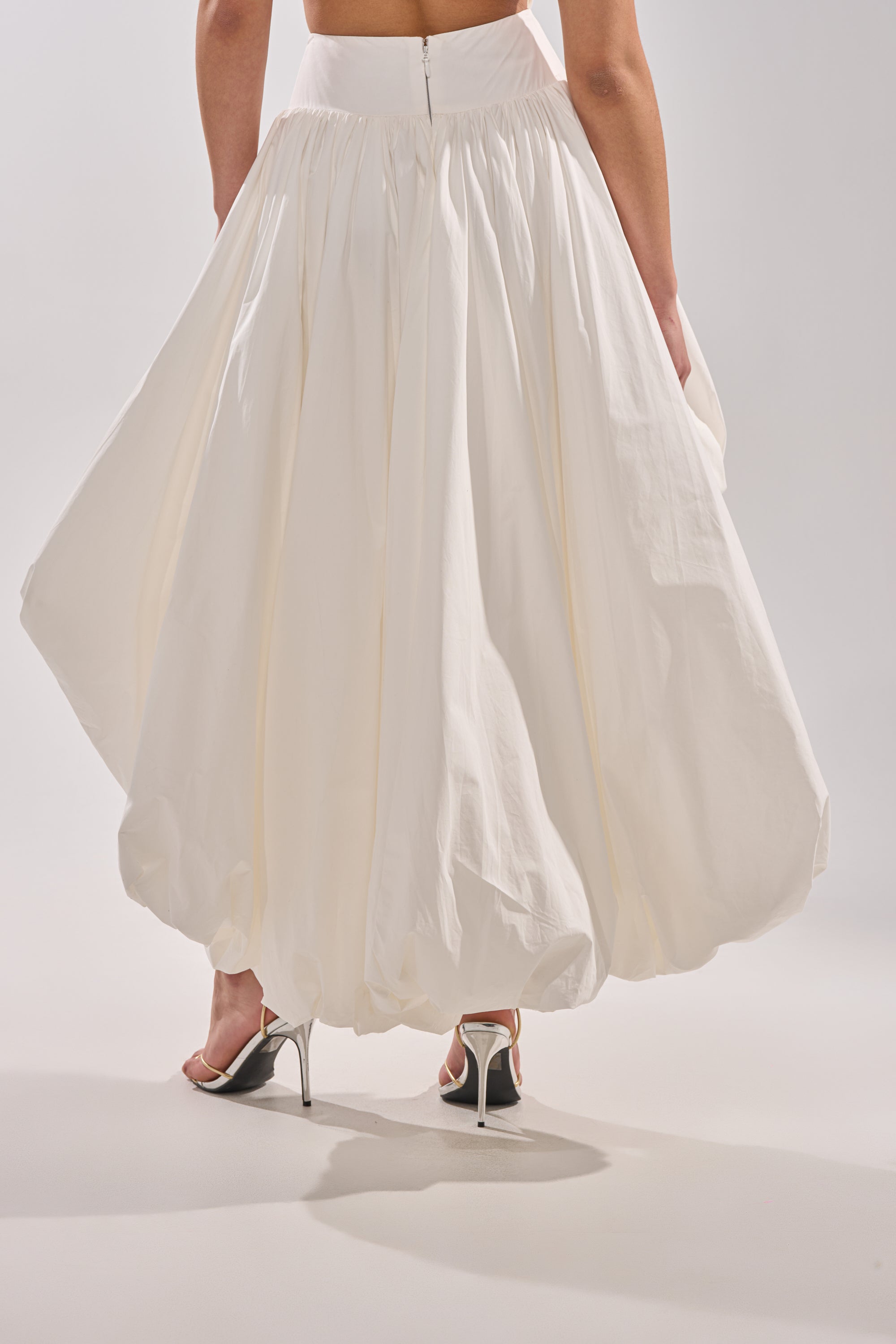 THE BIGGER THE BETTER HIGH LOW MAXI SKIRT