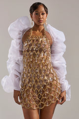 MAIN SQUEEZE ORGANZA SHRUG