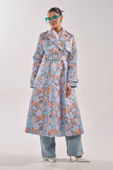 ST. GERMAIN BROCADE TRENCH