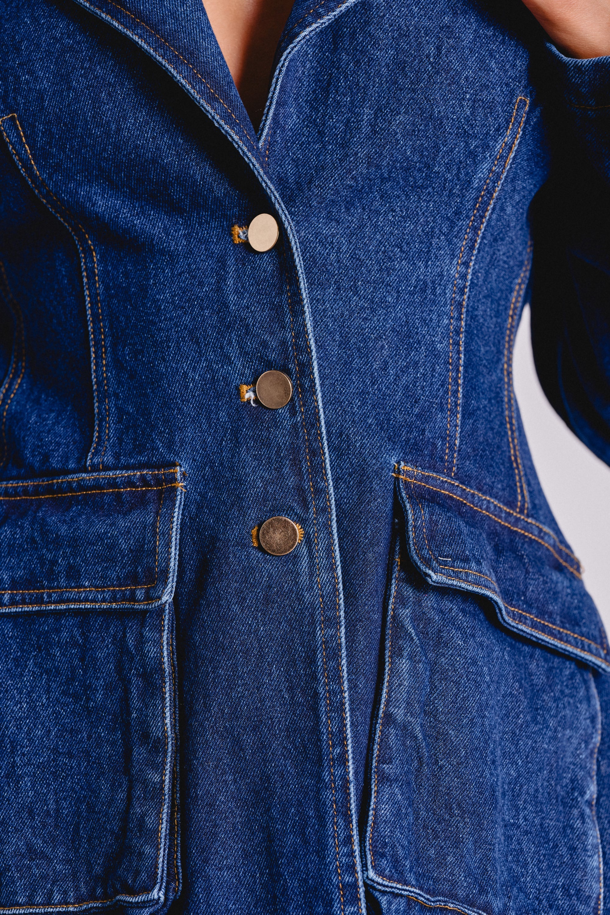NINA DENIM BLAZER