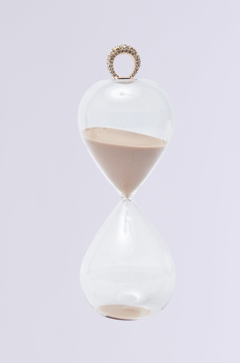 WE GOT TIME SAND HOURGLASS RING