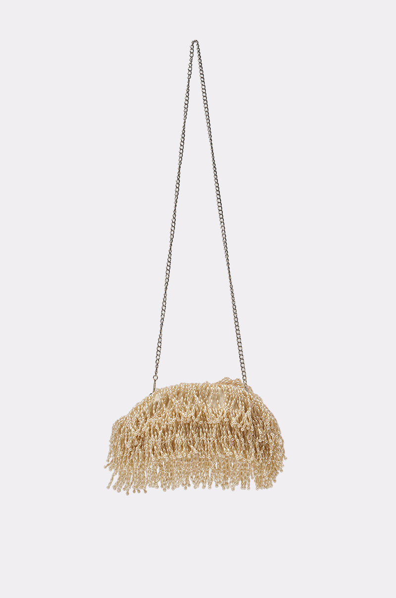 ON AN ISLAND PEARL CLUTCH