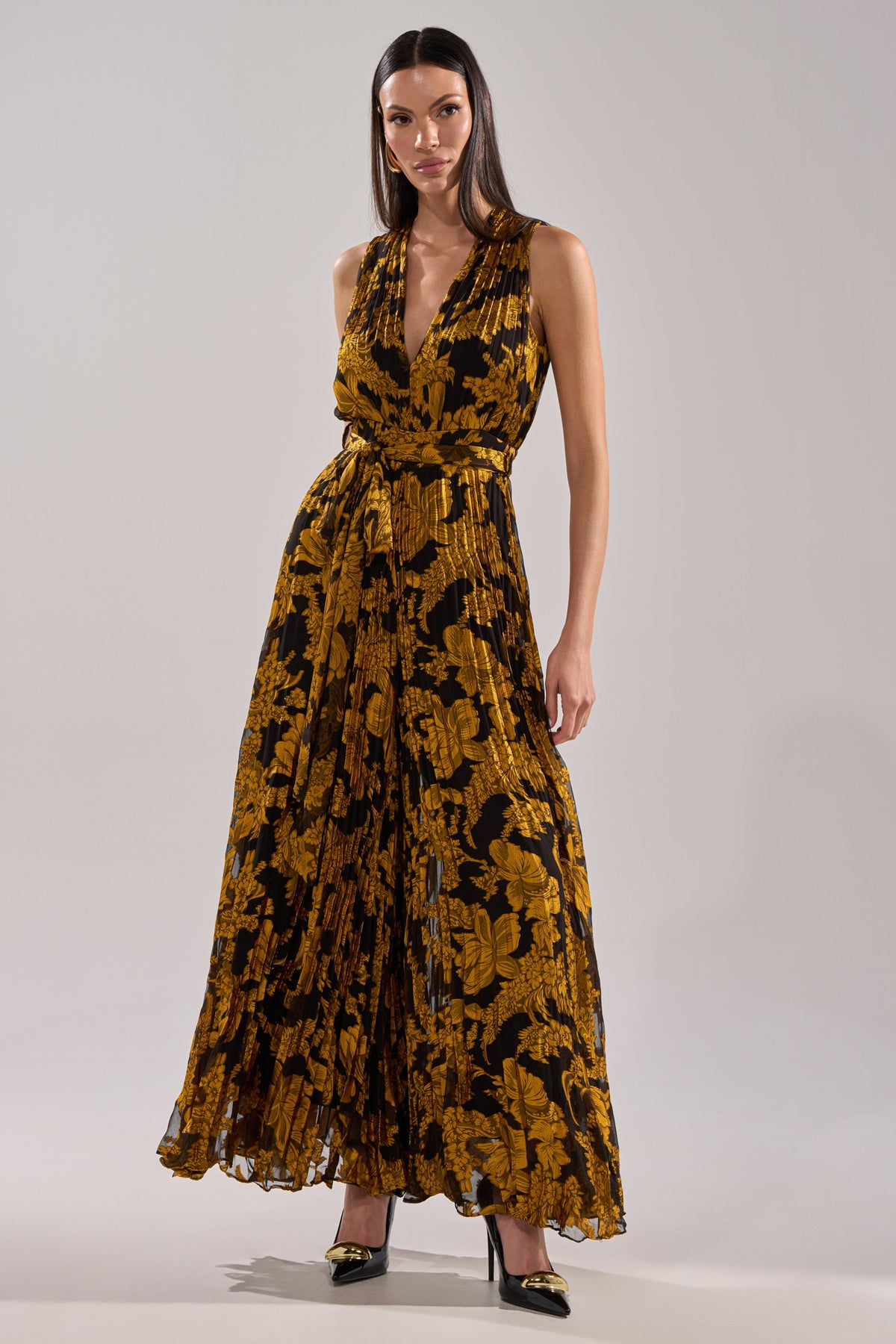 REGINA PRINTED WIDE LEG JUMPSUIT