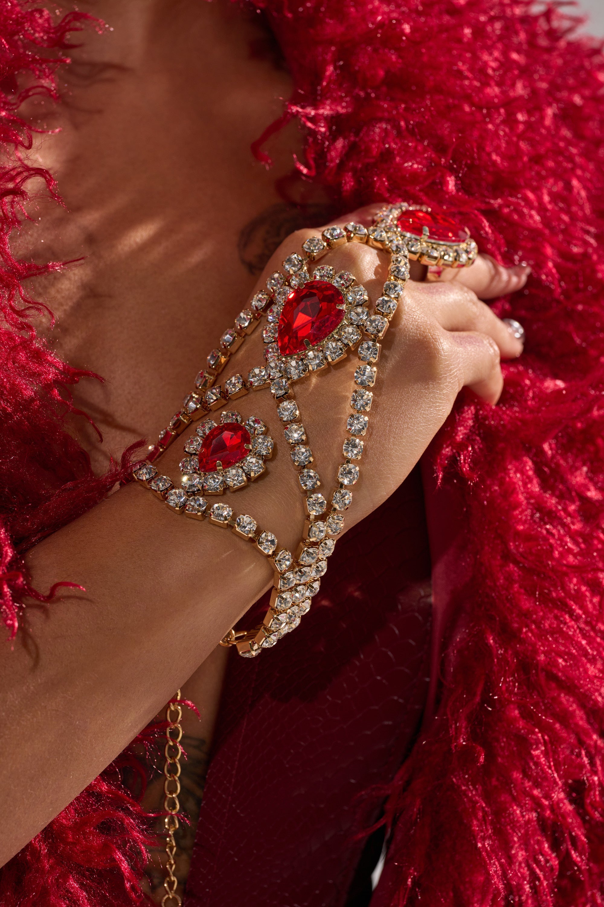 ELSA BLING RING HAND PANJA