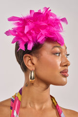 AT BRUNCH FEATHER BROOCH