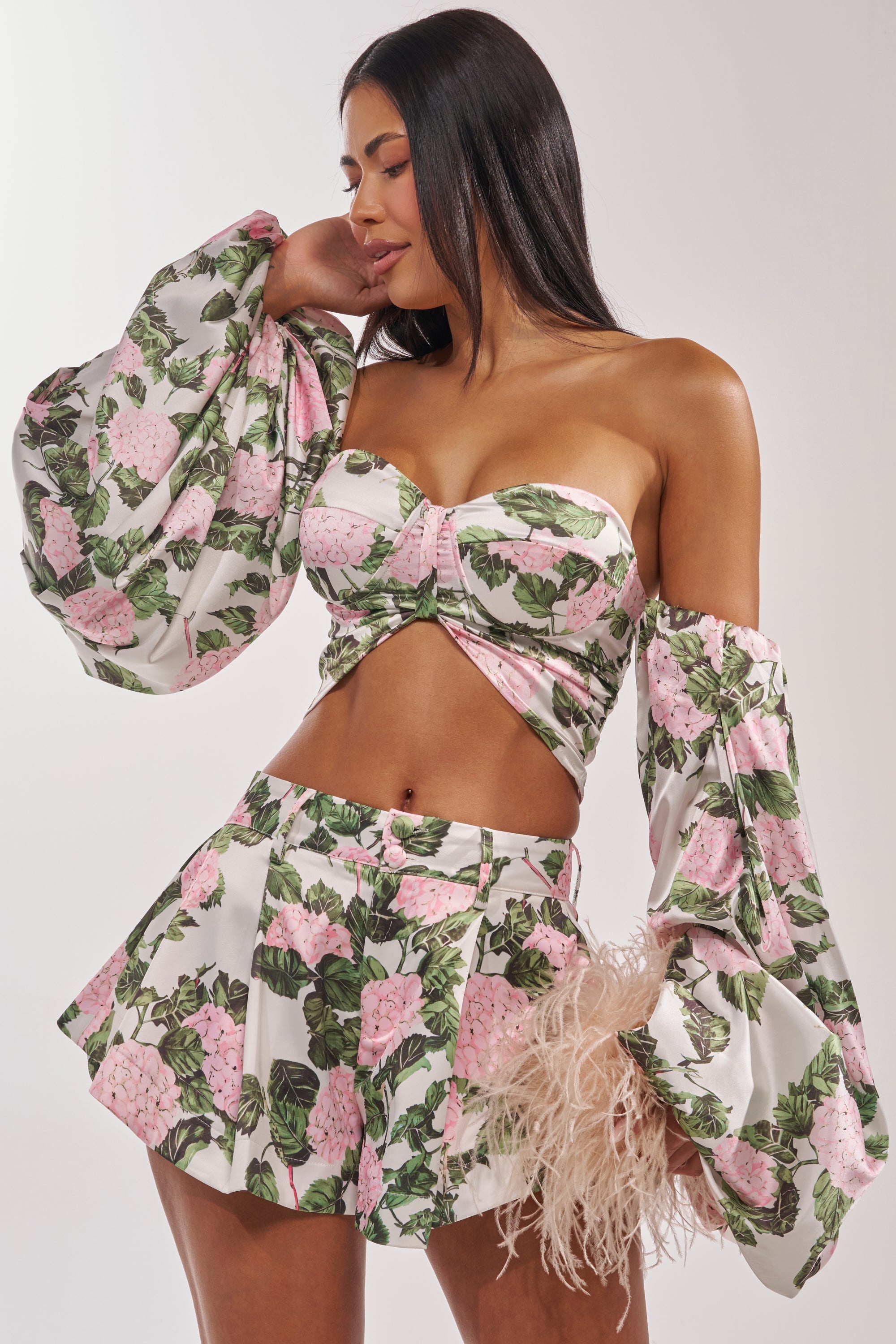 ONE OF A KIND FLORAL BLOUSE