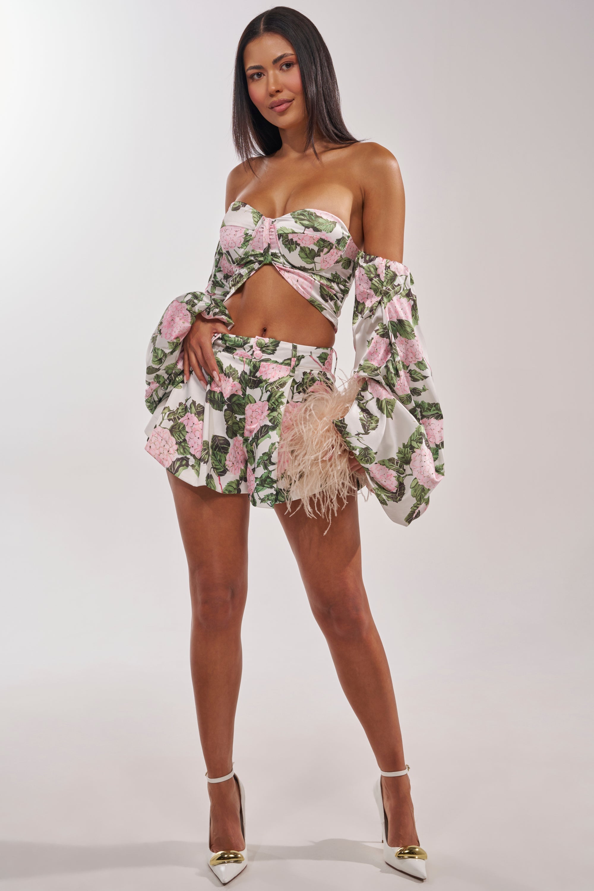 ONE OF A KIND FLORAL BLOUSE