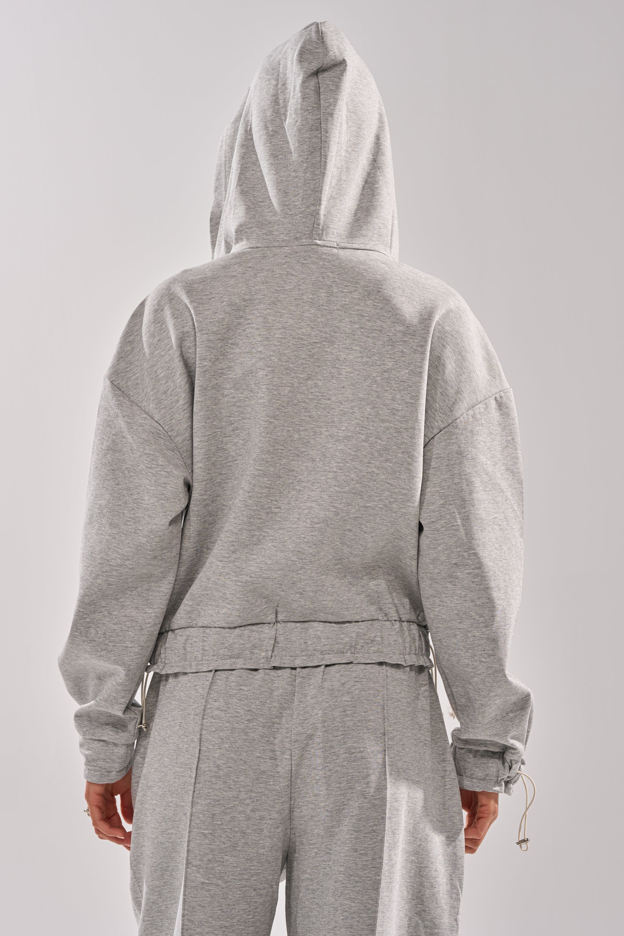 GET WITH IT ZIP UP SWEATSHIRT