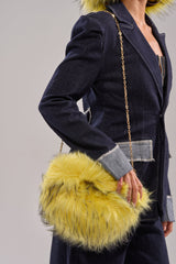 ELLIE FAUX FUR PURSE
