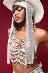 THE QUEEN CHAINMAIL COWBOY HAT