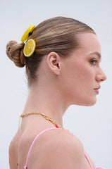 LIFE GIVES YOU LEMONS HAIR CLIP SET