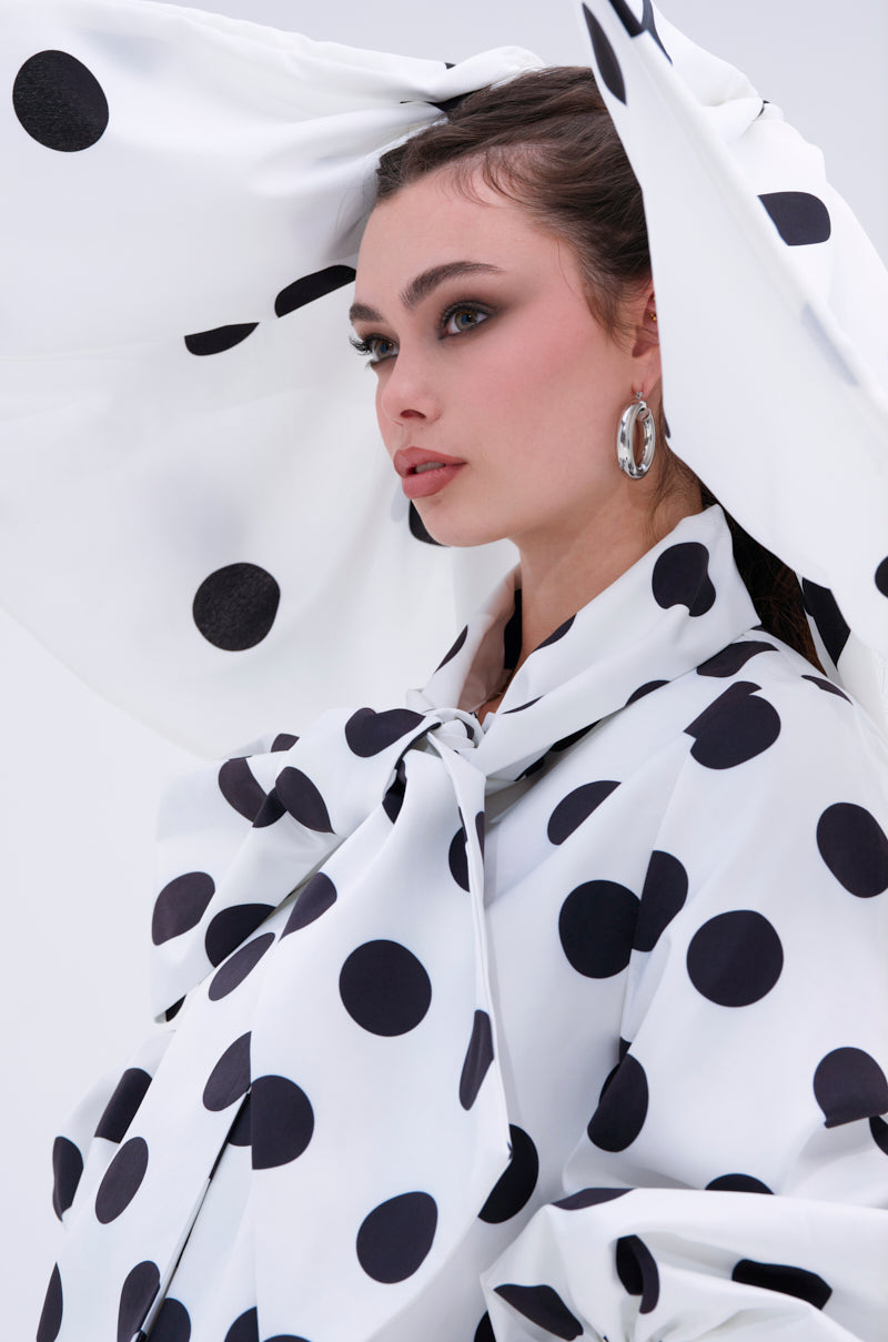 POLKA DOT IT HAIR BOW