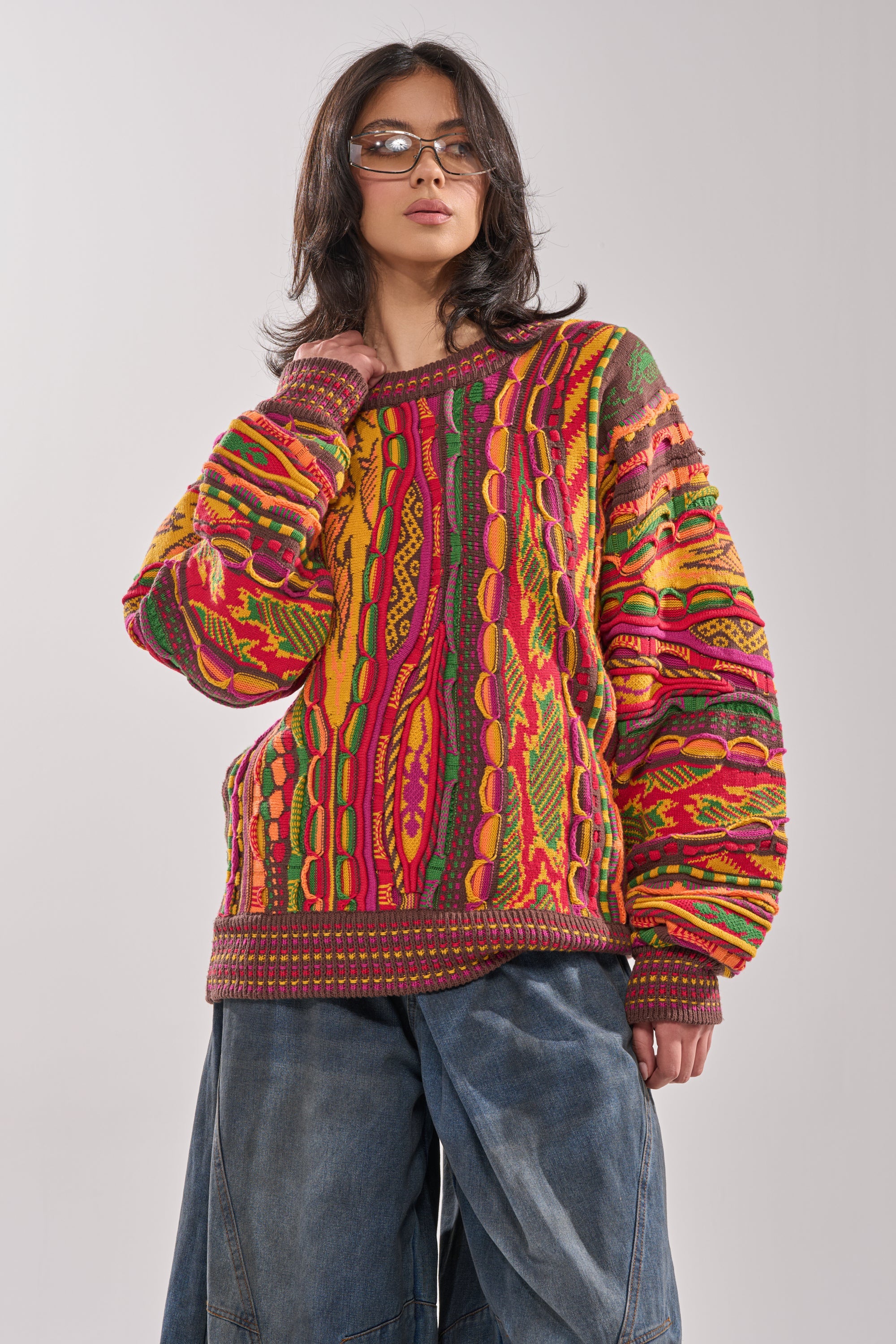 THROWBACK SPECIAL KNIT SWEATER