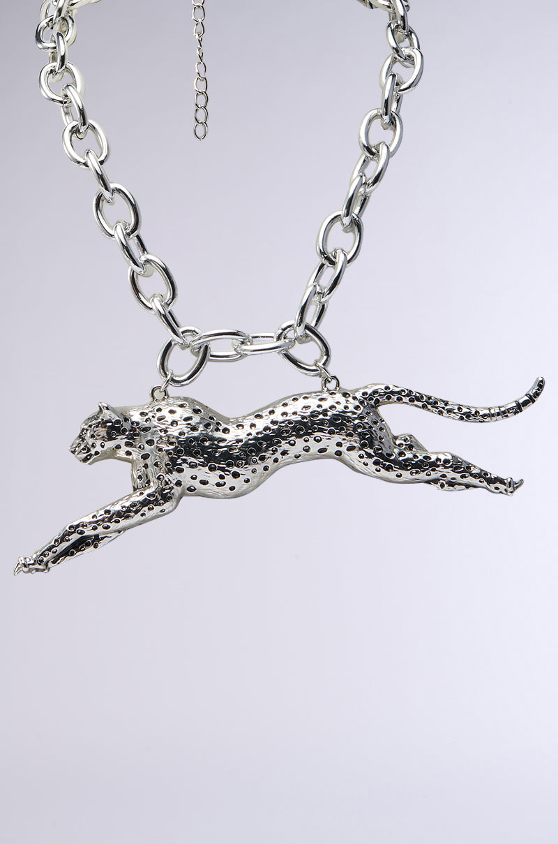 CHASE ME STATEMENT NECKLACE