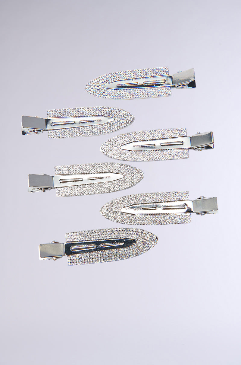 TOO PRETTY FOR THIS BLING HAIR CLIPS