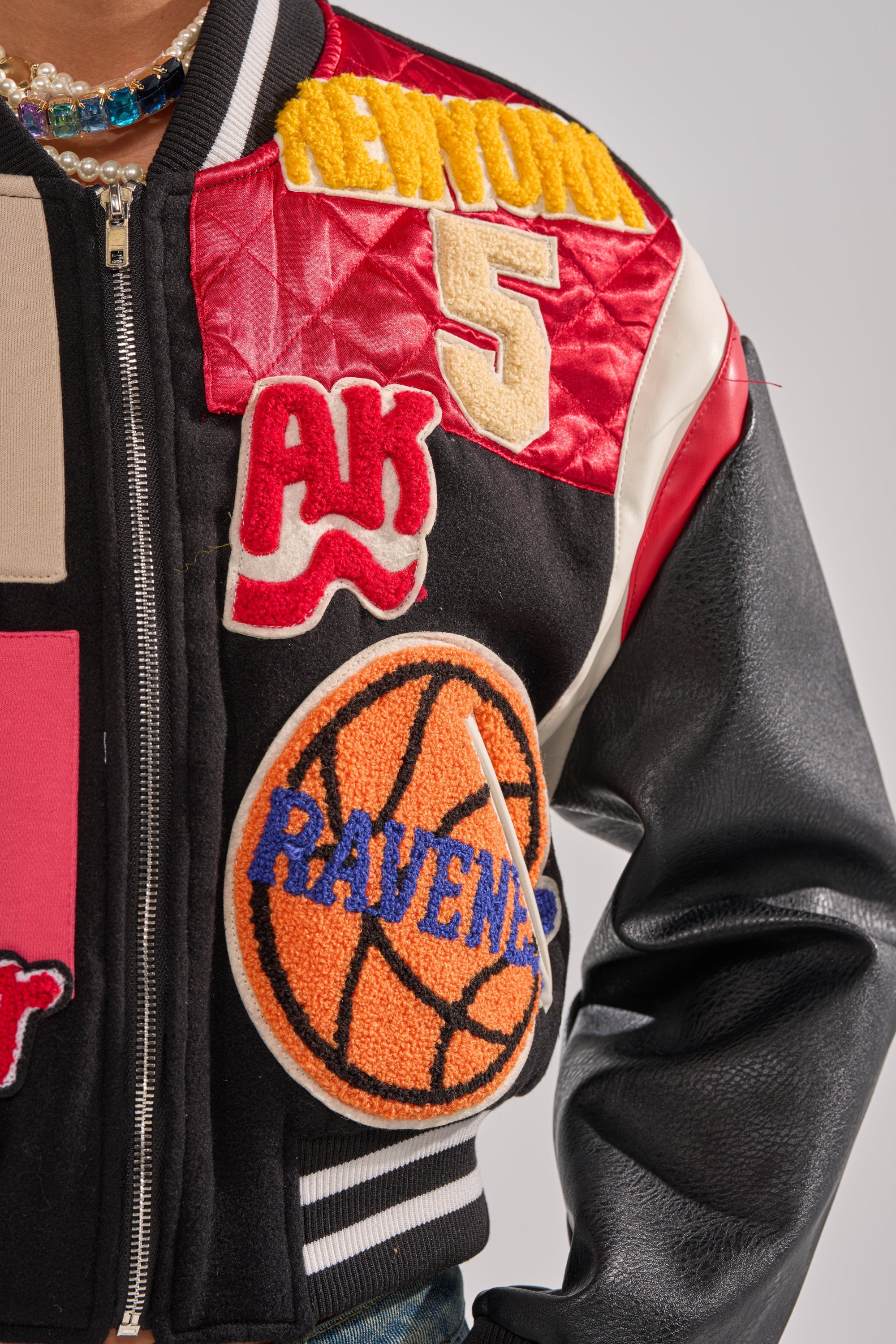 NEW YORK NEW YORK VARSITY BOMBER