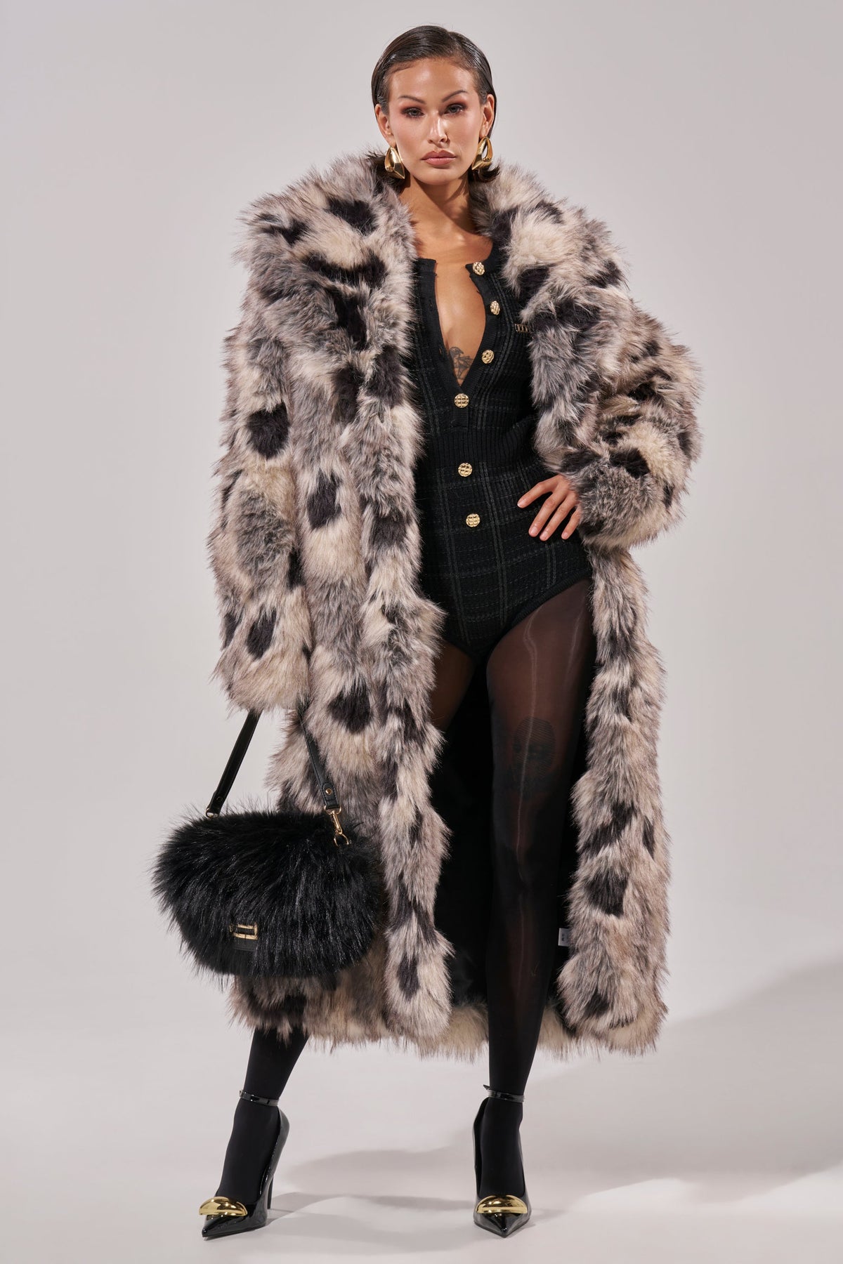NEW AUSTIN FAUX FUR COAT