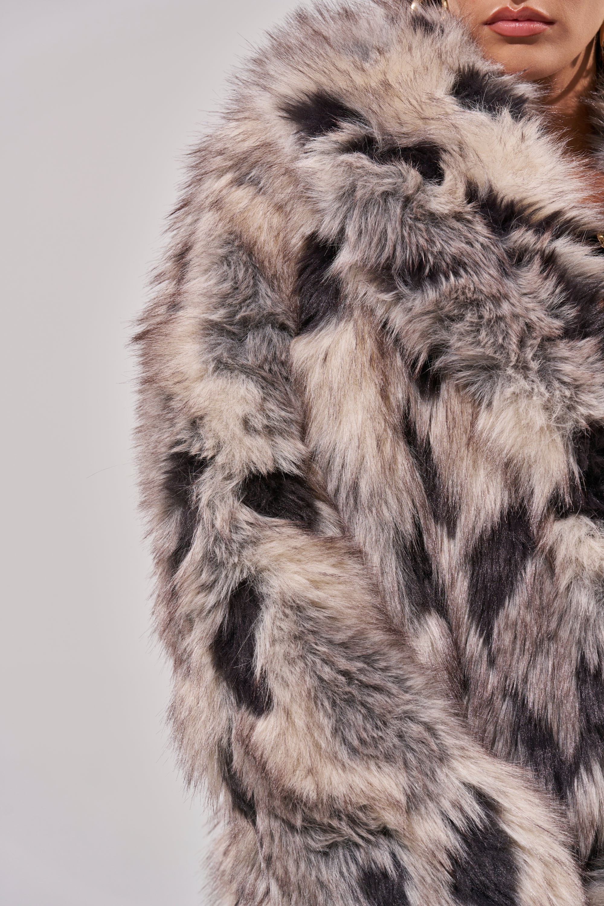 NEW AUSTIN FAUX FUR COAT