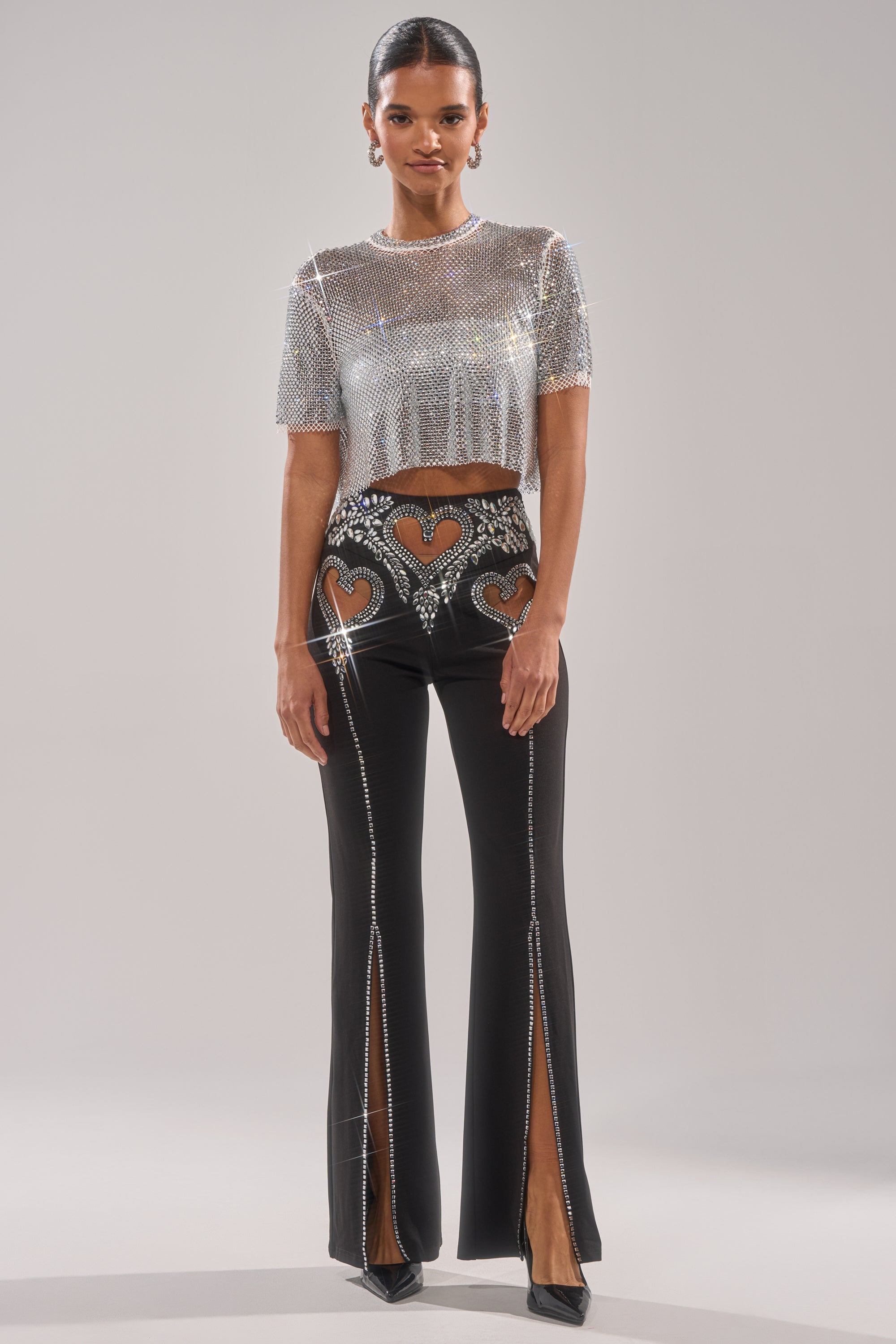 LOVE FOR YOU RHINESTONE TROUSER