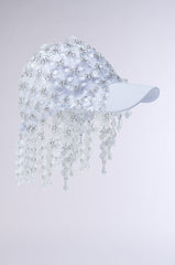 IN THE CLEAR BEADED HAT