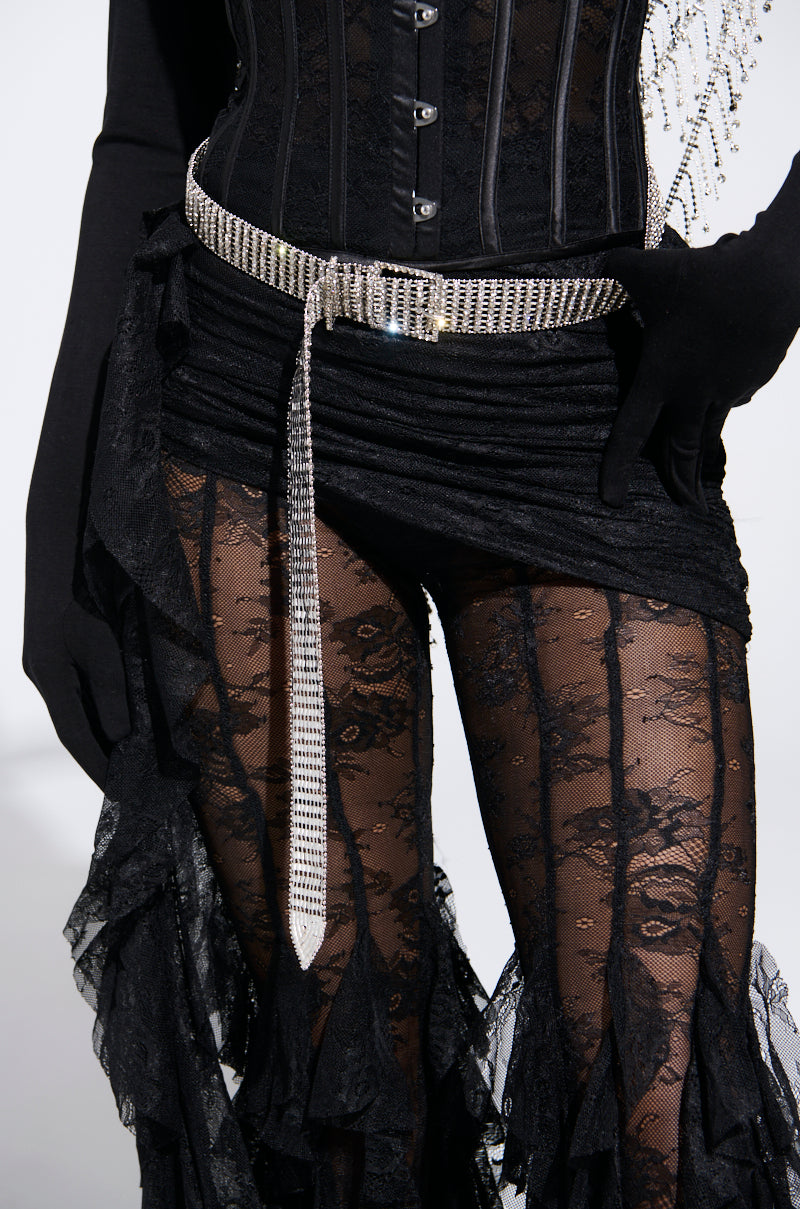 RHINESTONE BELT