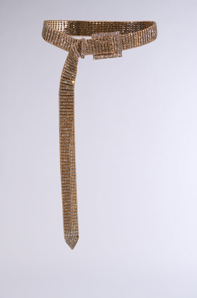 LIKE HONEY GOLD RHINESTONE BELT