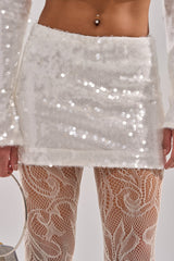 YOU AND ME SEQUIN MINI SKIRT