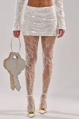 YOU AND ME SEQUIN MINI SKIRT