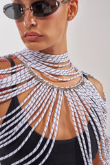 COURTSIDE BODY NECKLACE