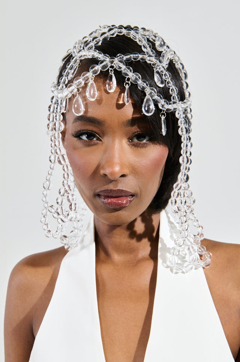 CLEAR TO YOU DRIPPY HEAD PIECE