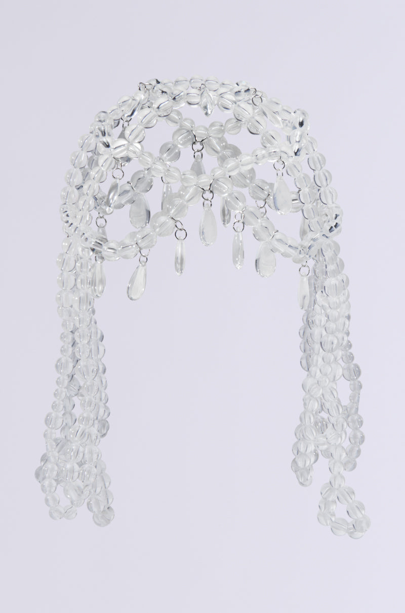 CLEAR TO YOU DRIPPY HEAD PIECE