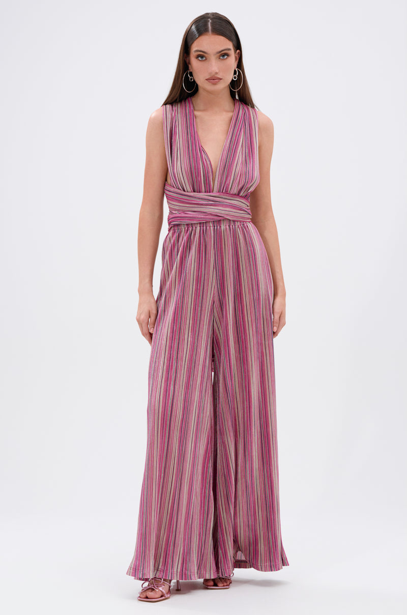 JUMPIN AROUND SLINKY JUMPSUIT