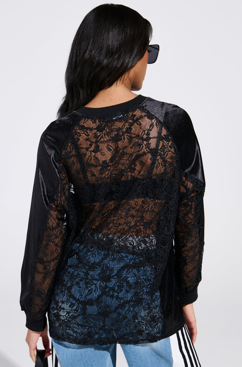 KIKI LACE JERSEY