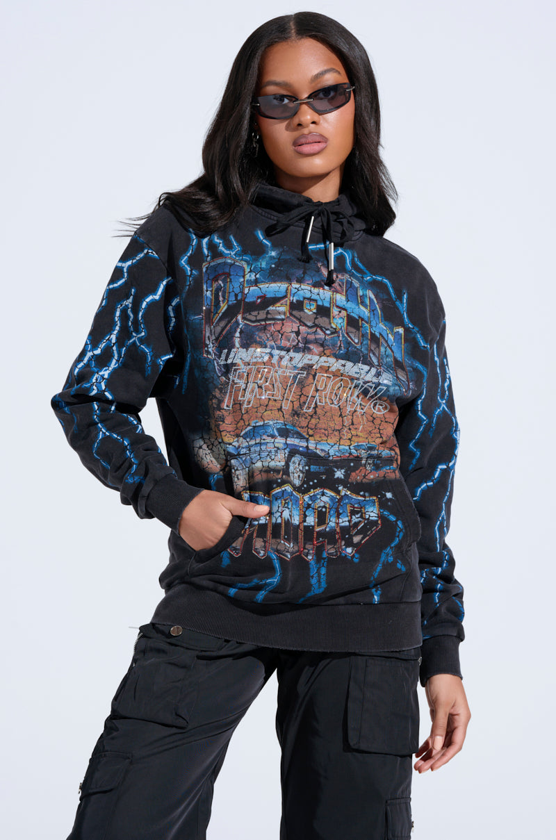 FIRST ROW THUNDERSTRUCK HOODED SWEATSHIRT