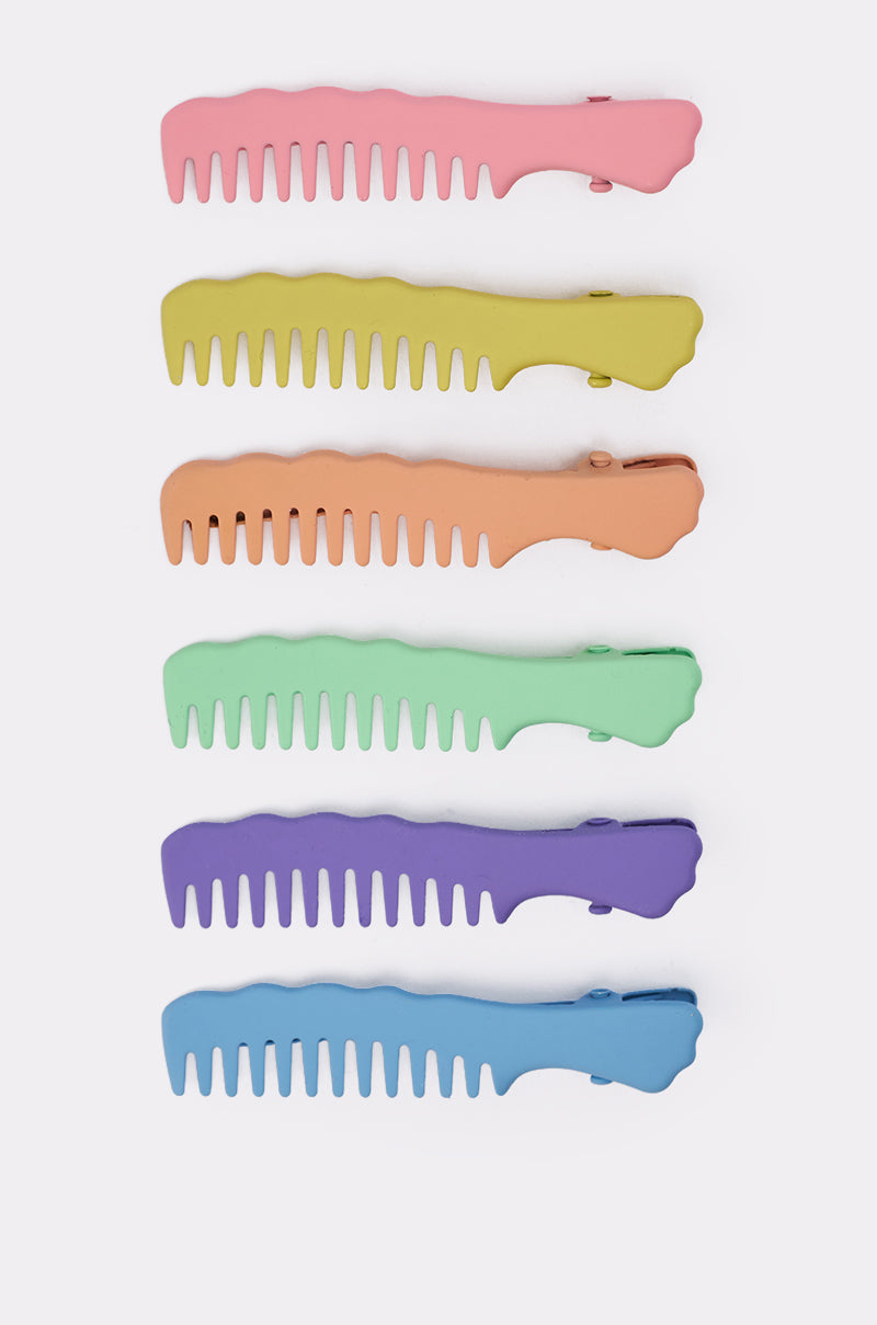 COMB HERE HAIR CLIP SET