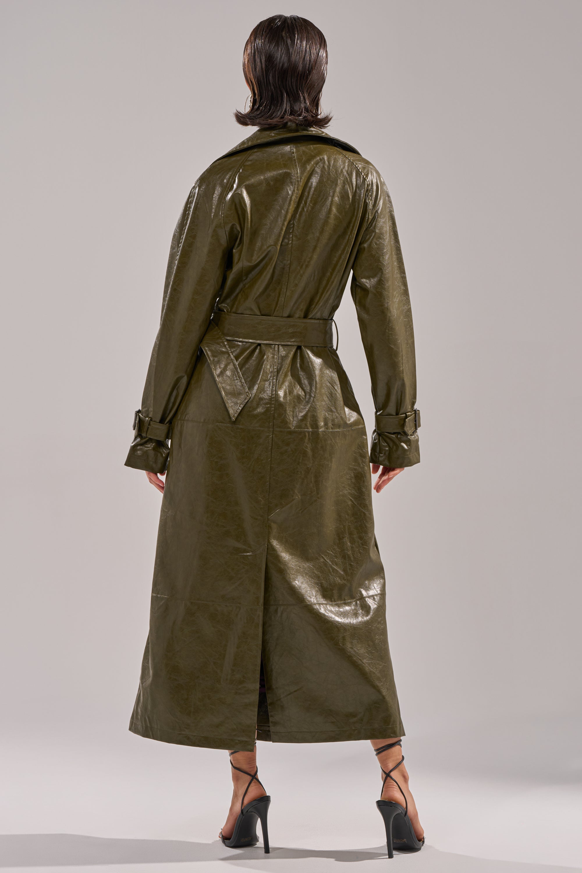 GEMINI EVERYDAY TRENCH IN OLIVE