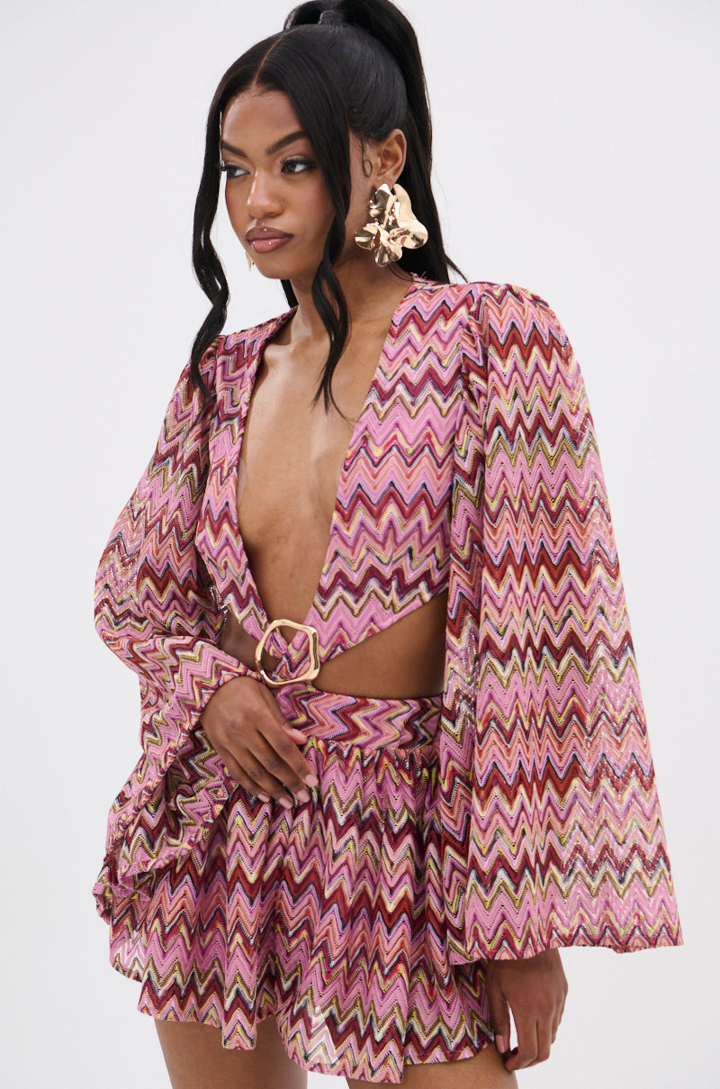 A DAY IN THE HAMPTONS KNIT ROMPER