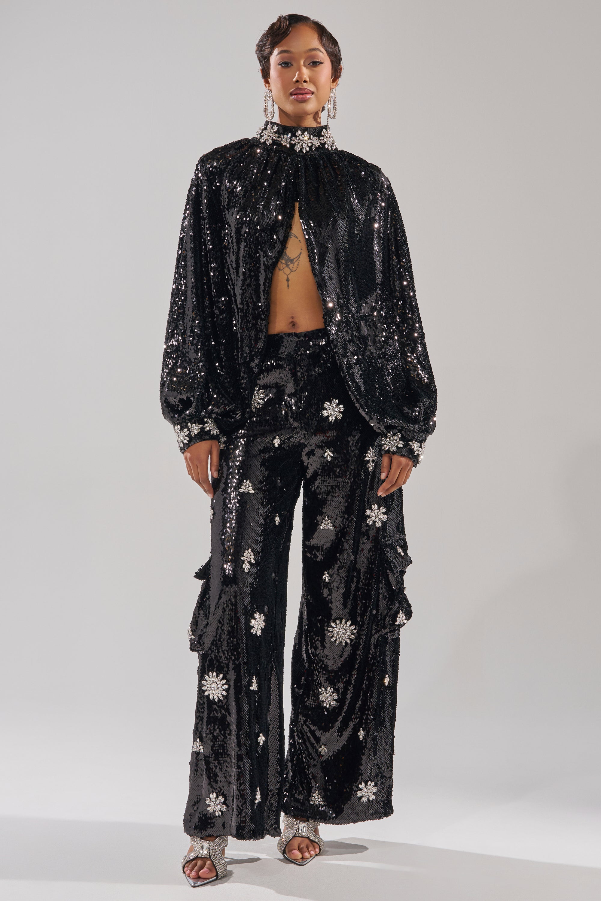 DAZZLING HOLIDAY SEQUIN TOP