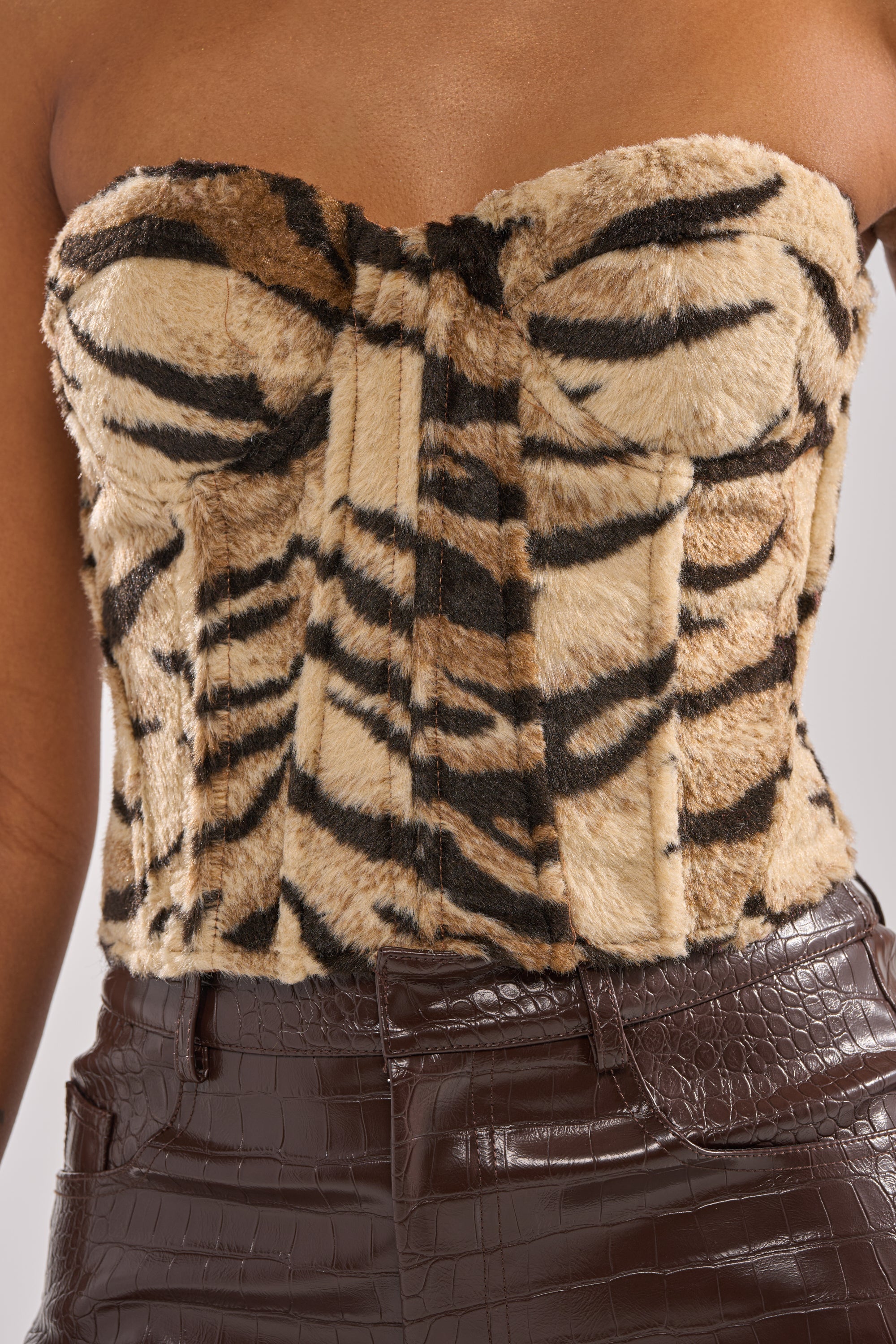 BAM BAM FUR CORSET