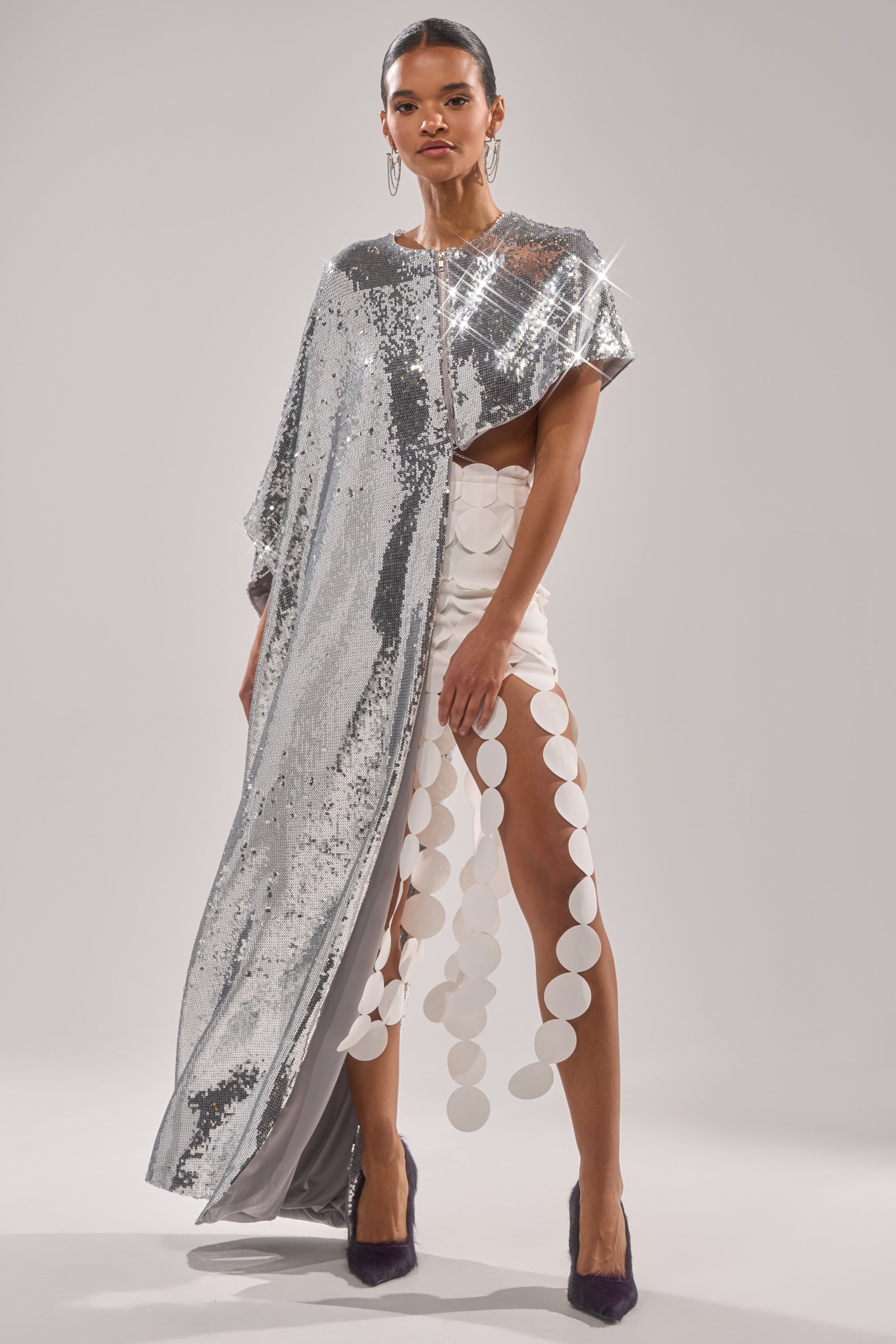 MIDDLE NAME IS DRAMA HIGH LOW BLOUSE