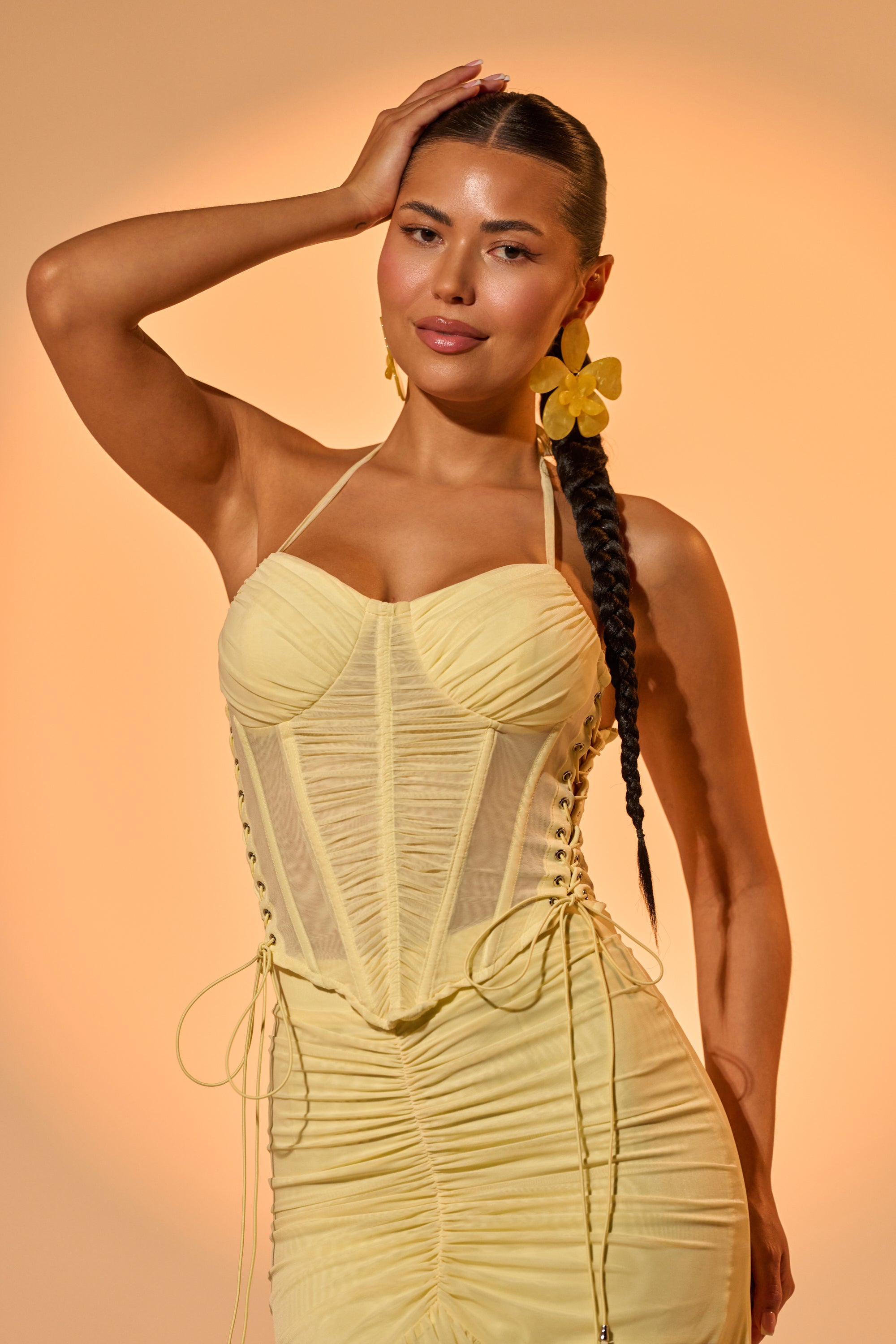 VACA VIBES MESH CORSET
