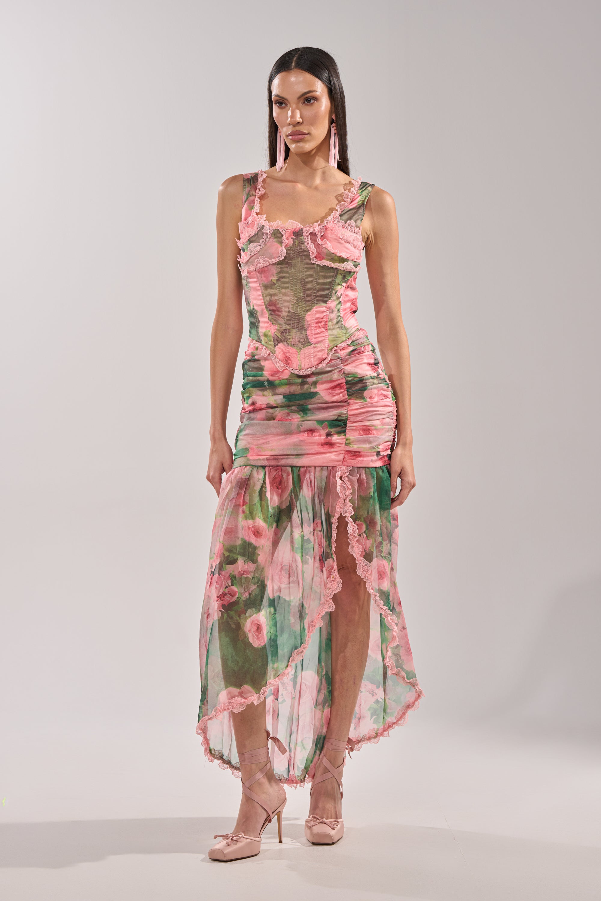 DREAMING FLORAL CORSET